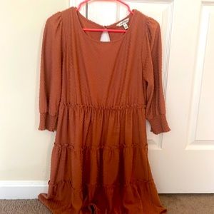 Large Ruffled Flowy Dress